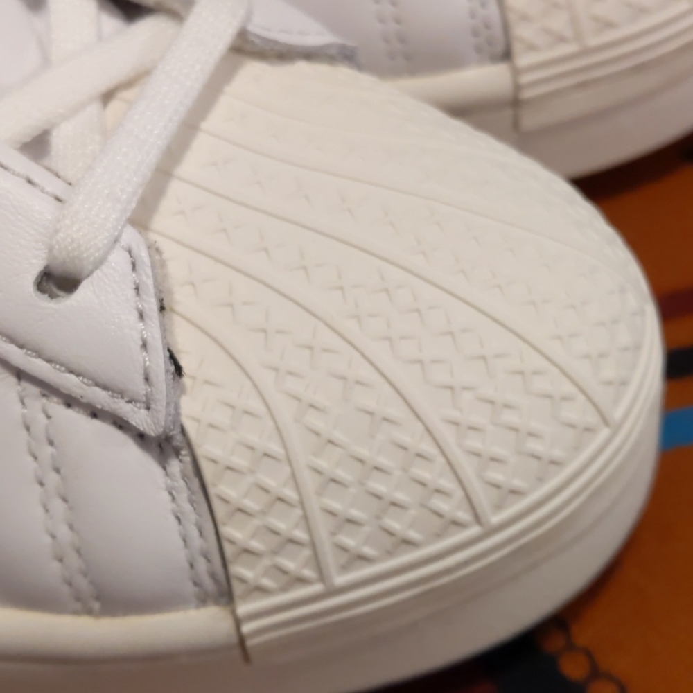 NWT adidas Originals Superstar Ellure Wedge Shoes - Picture 9 of 12